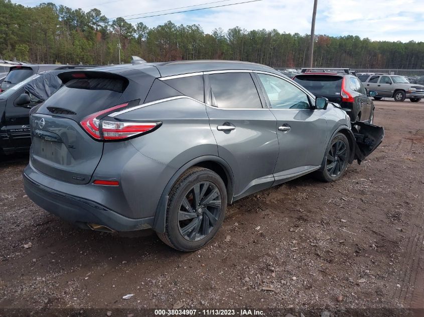 2018 NISSAN MURANO S/SL/SV/PLATINUM - 5N1AZ2MG0JN163485
