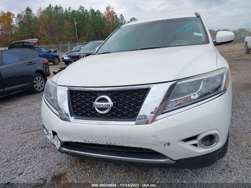 2014 NISSAN PATHFINDER S/SV/SL/PLATINUM - 5N1AR2MNXEC641038