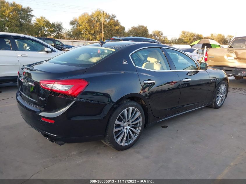 2014 MASERATI GHIBLI S Q4 ZAM57RTA4E1086016