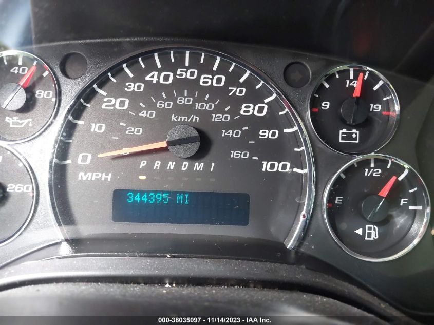 2016 CHEVROLET EXPRESS 2500 WORK VAN 1GCWGAFF8G1135173