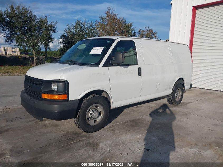 2016 CHEVROLET EXPRESS 2500 WORK VAN 1GCWGAFF8G1135173