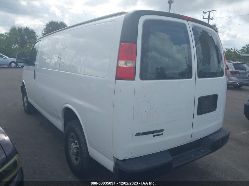 2016 CHEVROLET EXPRESS 2500 WORK VAN 1GCWGAFF8G1135173