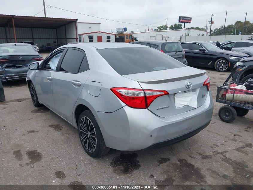 2015 TOYOTA COROLLA L/LE/LE PLS/PRM/S/S PLS - 2T1BURHE2FC453598
