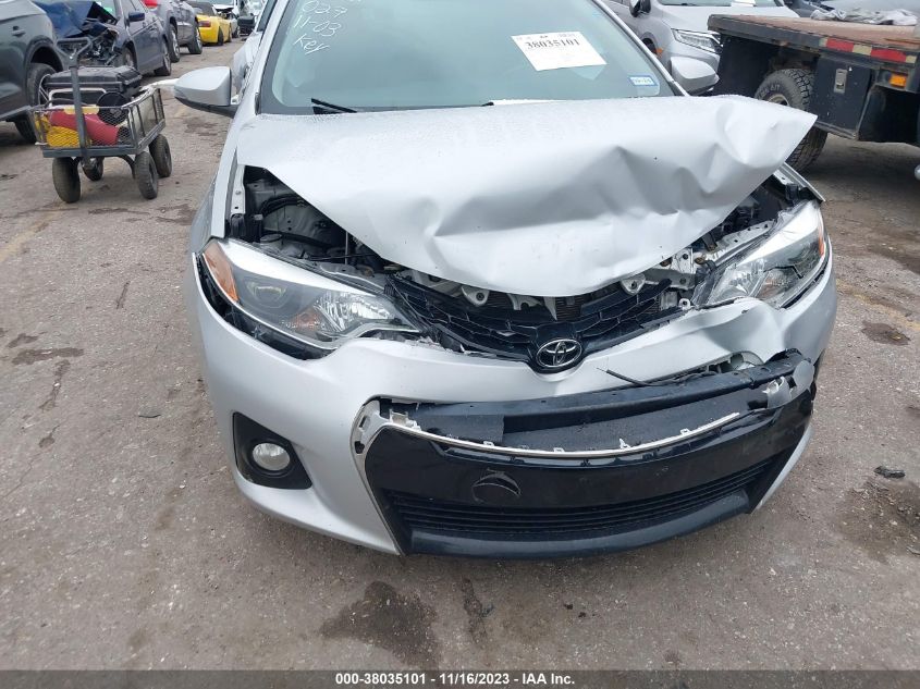 2015 TOYOTA COROLLA L/LE/LE PLS/PRM/S/S PLS - 2T1BURHE2FC453598