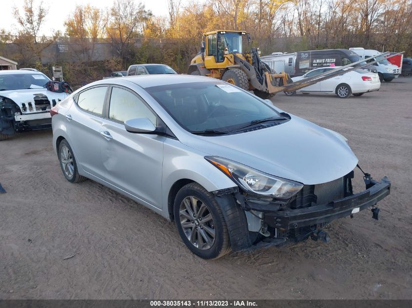 2014 HYUNDAI ELANTRA SE (ULSAN PLANT) - KMHDH4AE2EU058229