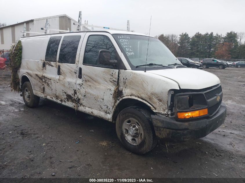 2014 CHEVROLET EXPRESS CARGO VAN - 1GCWGGBA1E1212086