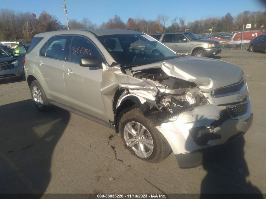 2014 CHEVROLET EQUINOX LS - 1GNALAEK1EZ100212