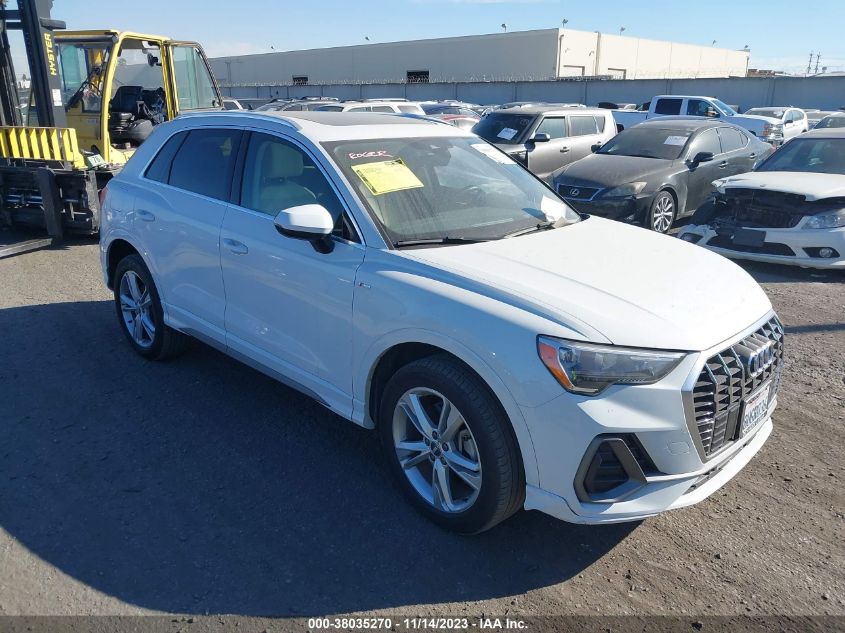 2021 AUDI Q3 S LINE PREMIUM - WA1DECF30M1010902