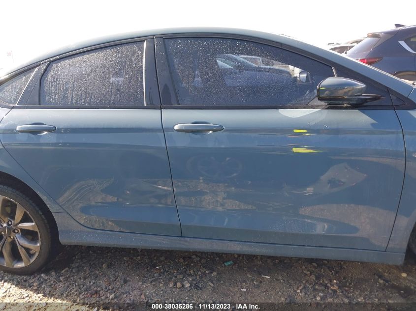 2015 CHRYSLER 200 S - 1C3CCCBB7FN625967