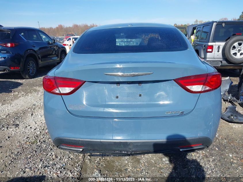 2015 CHRYSLER 200 S - 1C3CCCBB7FN625967