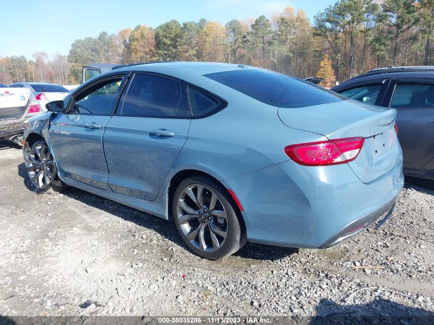 2015 CHRYSLER 200 S - 1C3CCCBB7FN625967