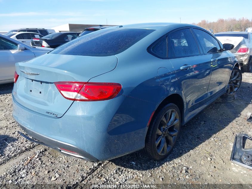 2015 CHRYSLER 200 S - 1C3CCCBB7FN625967