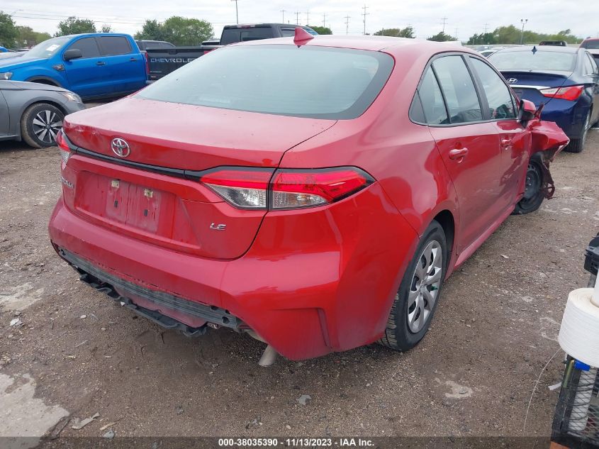 2020 TOYOTA COROLLA LE - 5YFEPRAE1LP006769