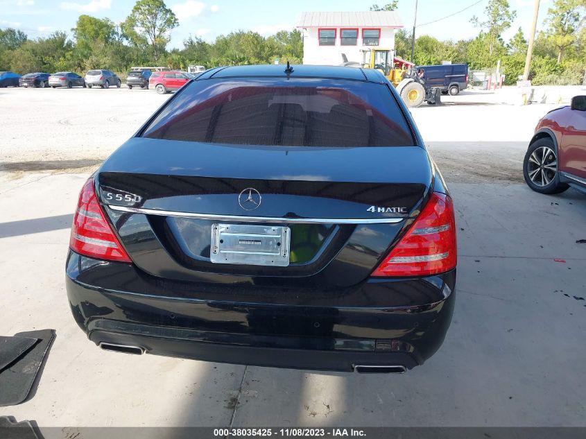 WDDNG9EB7CA486634 | 2012 MERCEDES-BENZ S 550