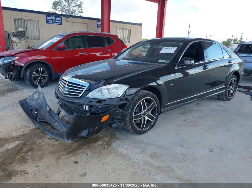 WDDNG9EB7CA486634 | 2012 MERCEDES-BENZ S 550