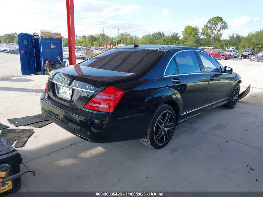 WDDNG9EB7CA486634 | 2012 MERCEDES-BENZ S 550