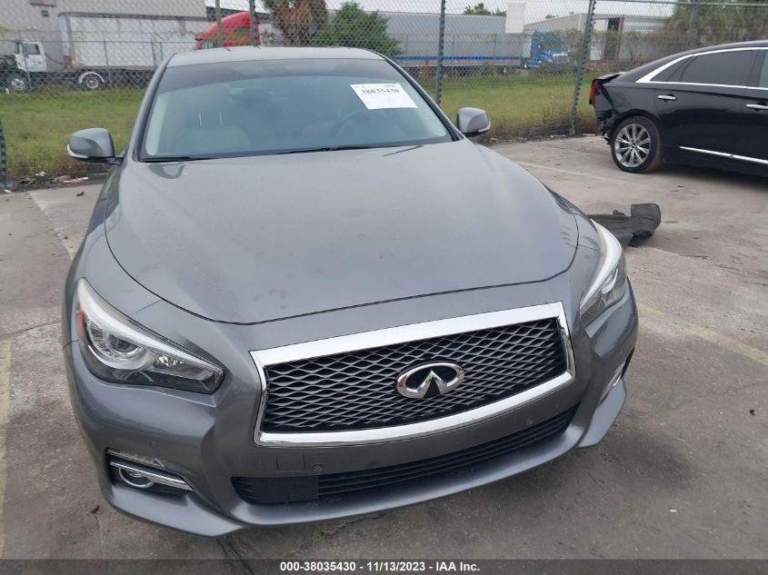 2016 INFINITI Q50 PREMIUM/SPORT - JN1EV7AP7GM302354