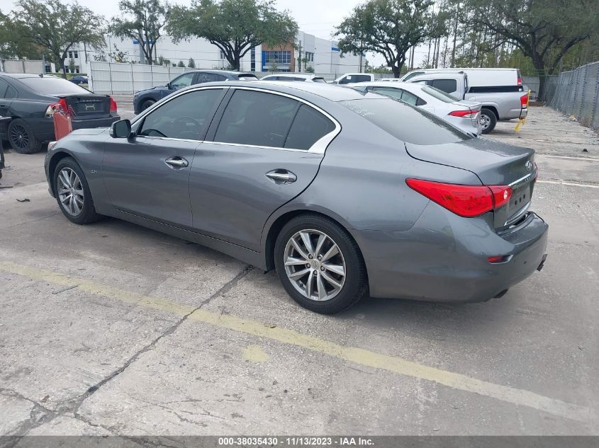 2016 INFINITI Q50 PREMIUM/SPORT - JN1EV7AP7GM302354