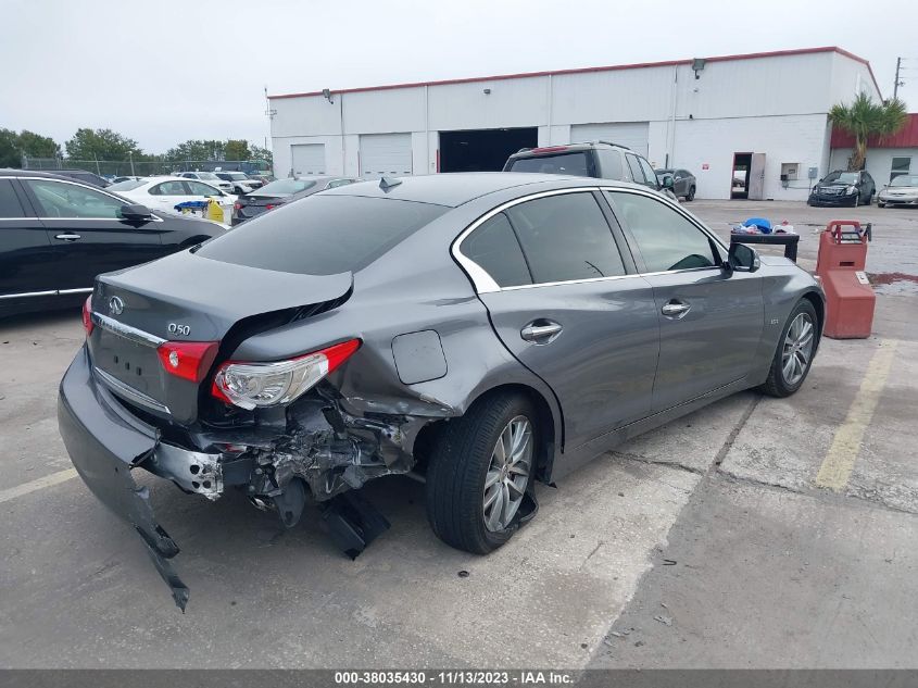 2016 INFINITI Q50 PREMIUM/SPORT - JN1EV7AP7GM302354