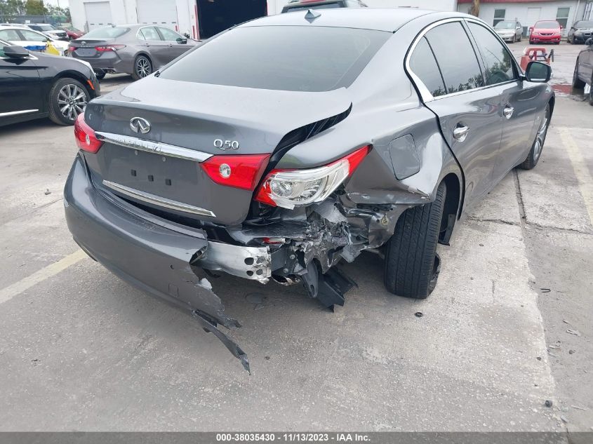 2016 INFINITI Q50 PREMIUM/SPORT - JN1EV7AP7GM302354