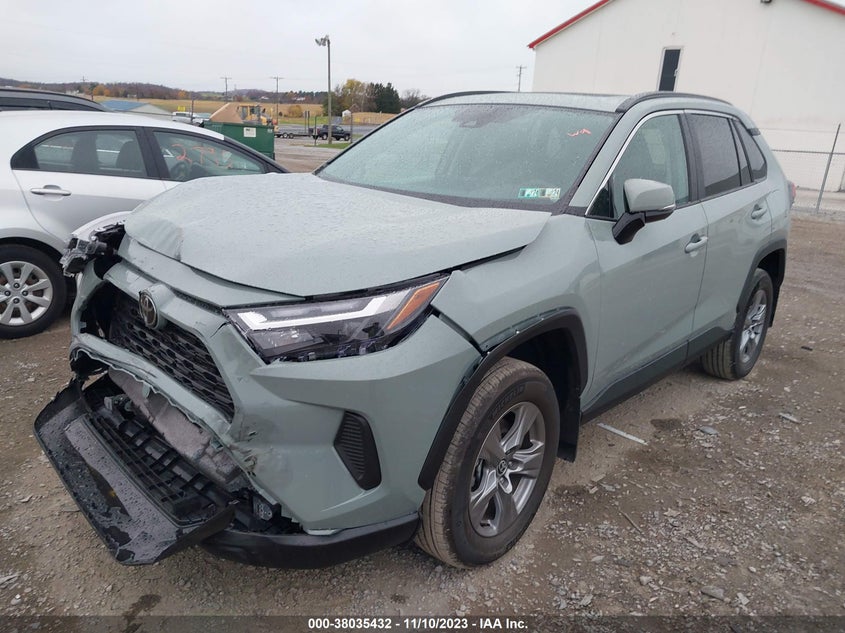 VIN 2T3P1RFV3NW296931 2022 TOYOTA RAV4 XLE
