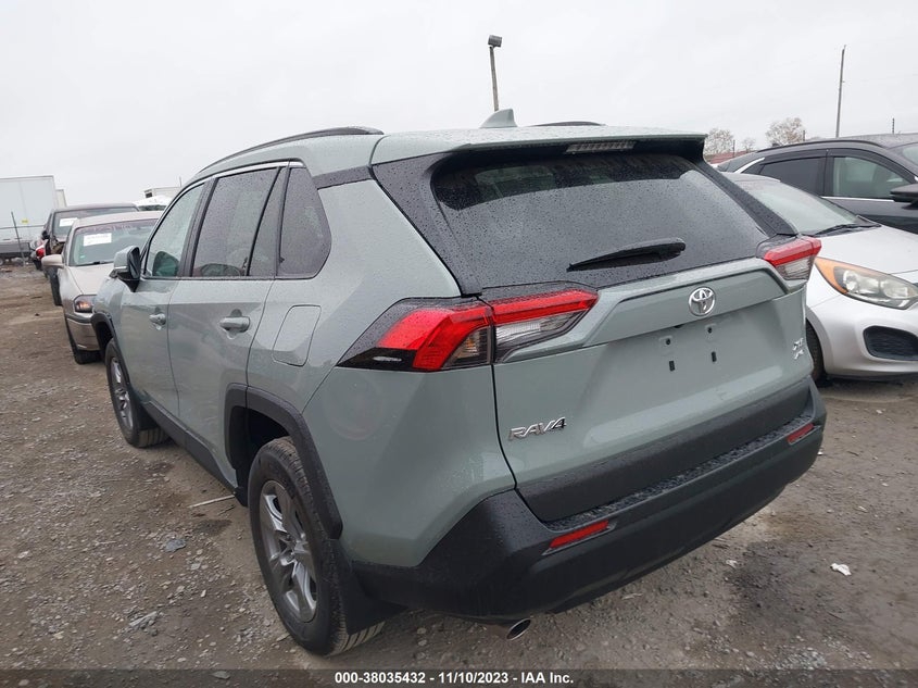 VIN 2T3P1RFV3NW296931 2022 TOYOTA RAV4 XLE