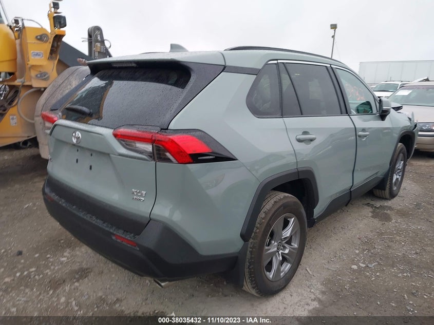 VIN 2T3P1RFV3NW296931 2022 TOYOTA RAV4 XLE
