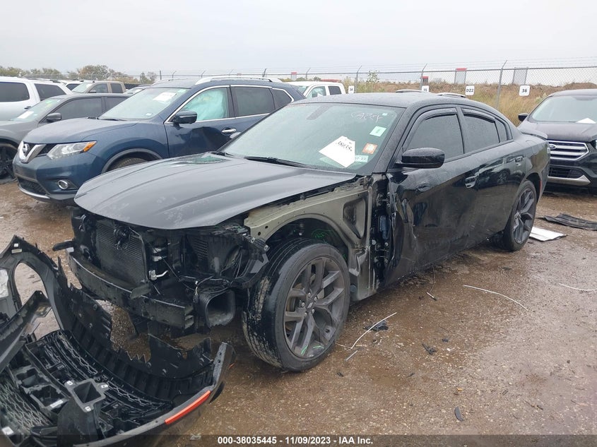 VIN 2C3CDXBG9MH612045 2021 DODGE CHARGER SXT