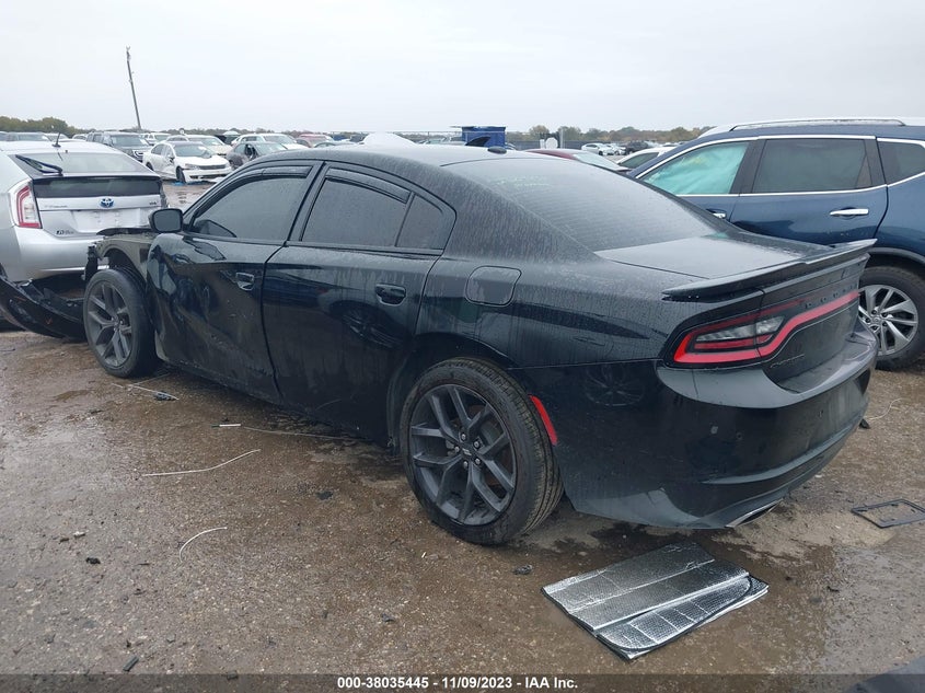 VIN 2C3CDXBG9MH612045 2021 DODGE CHARGER SXT