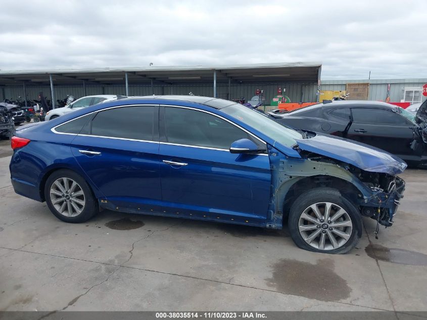 2016 HYUNDAI SONATA 2.4L LIMITED - 5NPE34AF8GH344647