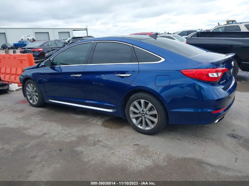 2016 HYUNDAI SONATA 2.4L LIMITED - 5NPE34AF8GH344647