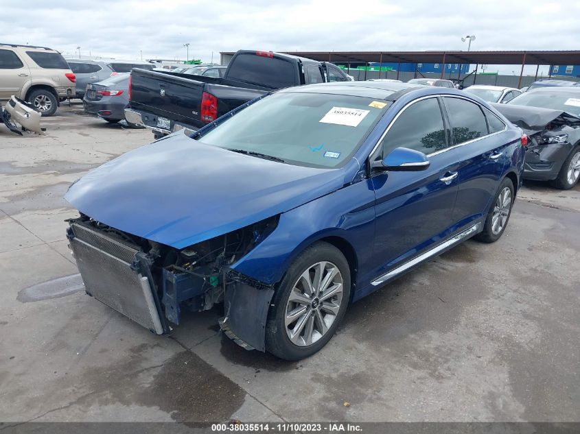 2016 HYUNDAI SONATA 2.4L LIMITED - 5NPE34AF8GH344647