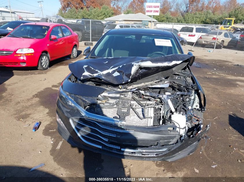 VIN 1G1ZD5ST1NF203542 2022 CHEVROLET MALIBU FWD LT