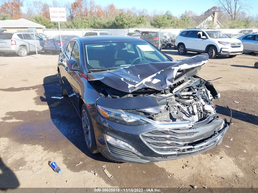 VIN 1G1ZD5ST1NF203542 2022 CHEVROLET MALIBU FWD LT
