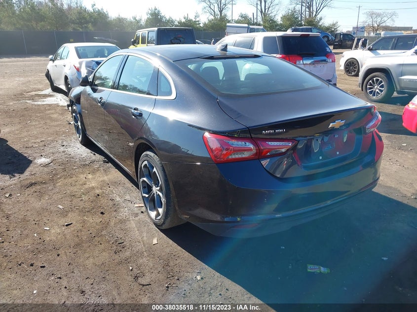 VIN 1G1ZD5ST1NF203542 2022 CHEVROLET MALIBU FWD LT