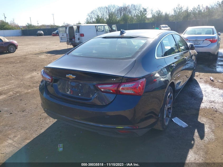 VIN 1G1ZD5ST1NF203542 2022 CHEVROLET MALIBU FWD LT