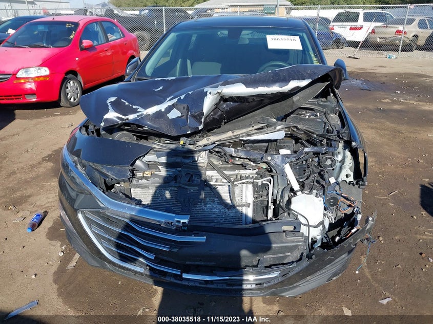 VIN 1G1ZD5ST1NF203542 2022 CHEVROLET MALIBU FWD LT