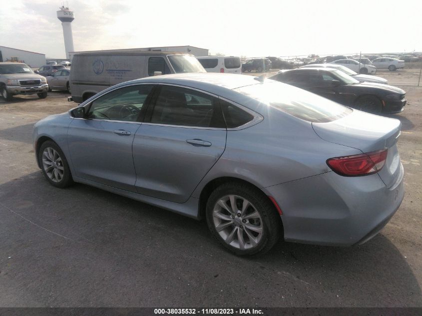 2015 CHRYSLER 200 C - 1C3CCCCG8FN627589
