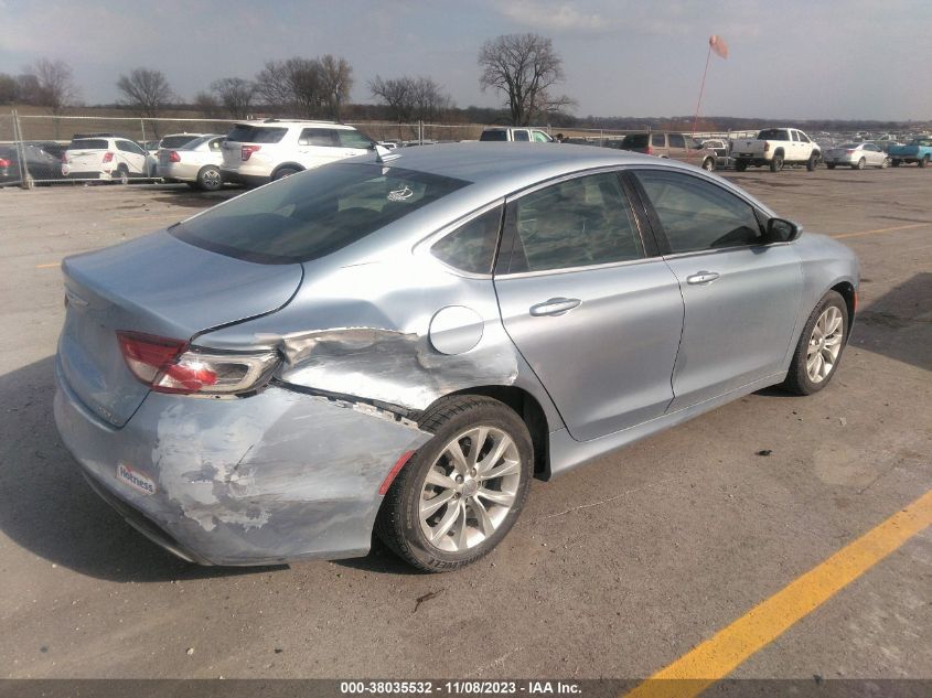 2015 CHRYSLER 200 C - 1C3CCCCG8FN627589