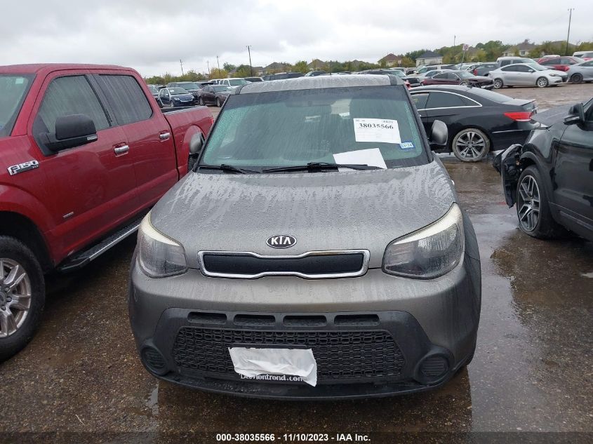 2014 KIA SOUL - KNDJN2A25E7036749