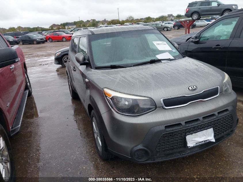 2014 KIA SOUL - KNDJN2A25E7036749