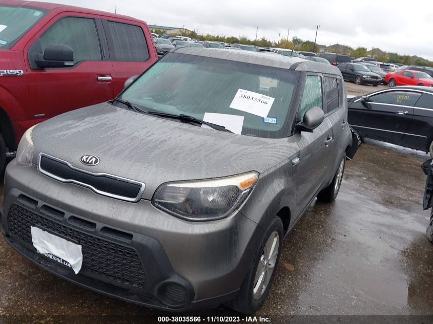 2014 KIA SOUL - KNDJN2A25E7036749