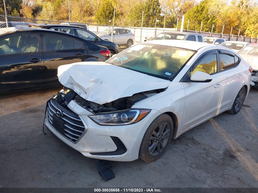 VIN 5NPD84LF8JH341183 2018 HYUNDAI ELANTRA SEL/VALUE/LIMITED