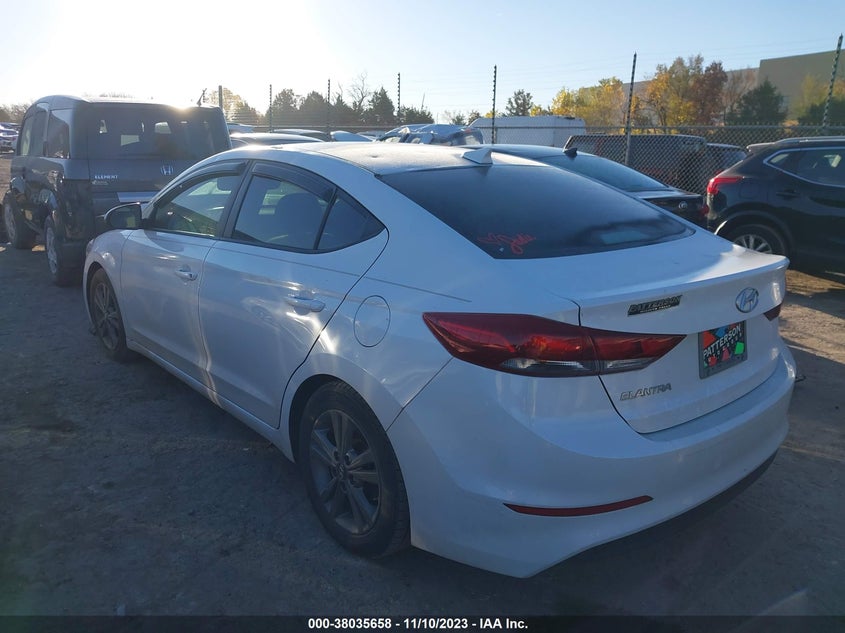 VIN 5NPD84LF8JH341183 2018 HYUNDAI ELANTRA SEL/VALUE/LIMITED