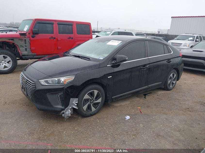 VIN KMHC75LC3JU074871 2018 HYUNDAI IONIQ HYBRID SEL