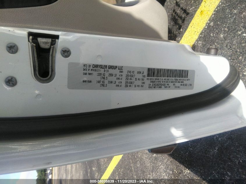 2015 CHRYSLER TOWN & COUNTRY TOURING - 2C4RC1BG5FR514939