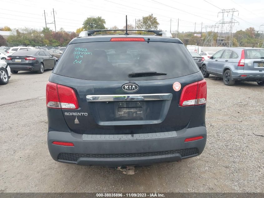 2013 KIA SORENTO LX - 5XYKTCA66DG331489