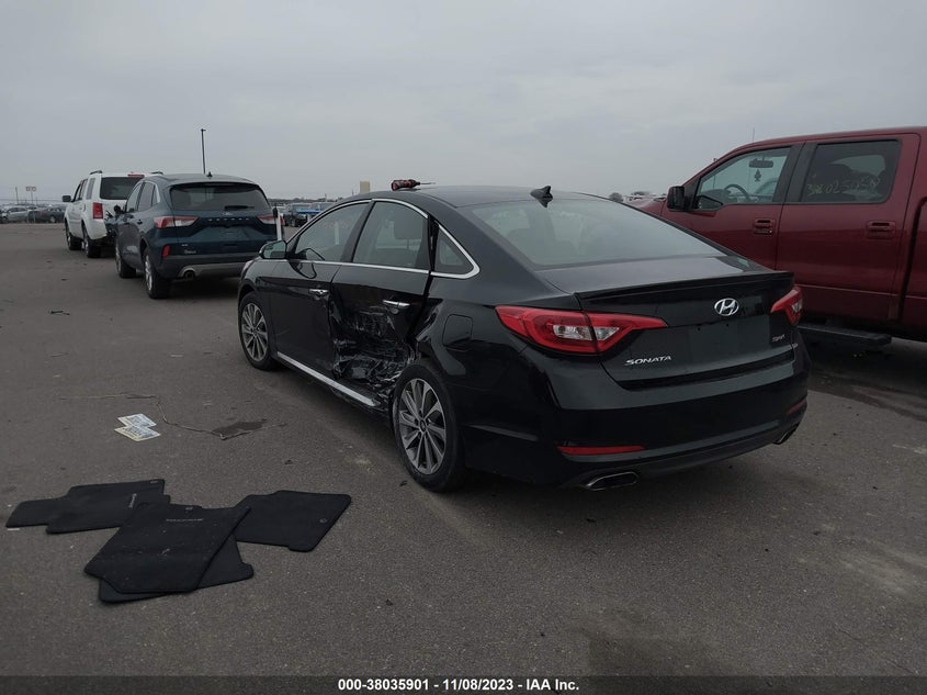 2017 HYUNDAI SONATA VIN: 5NPE34AF6HH546498