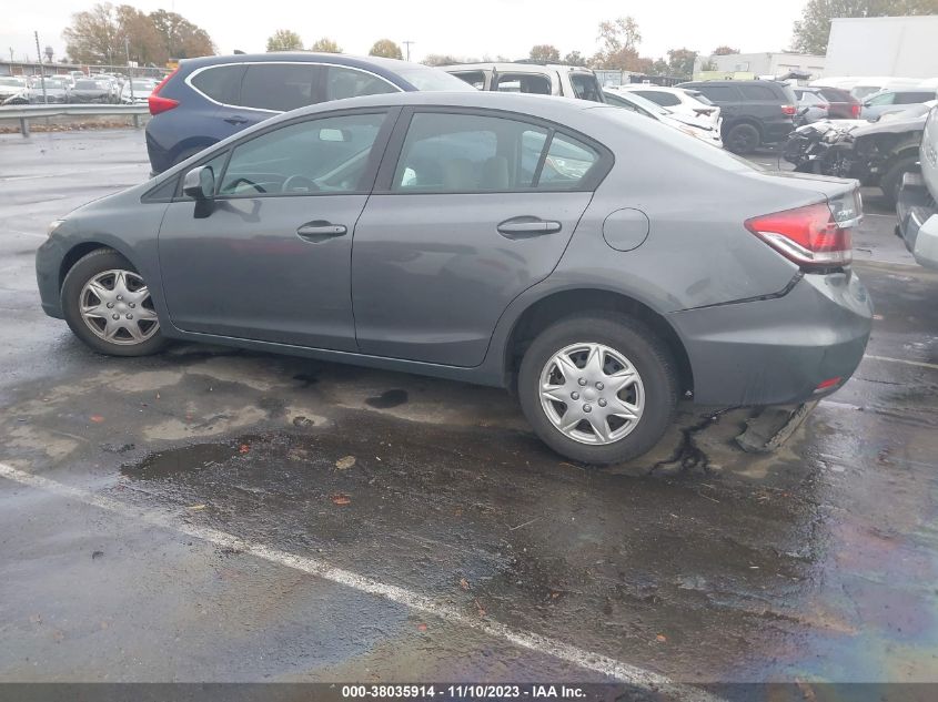2013 HONDA CIVIC LX - 19XFB2F52DE211961