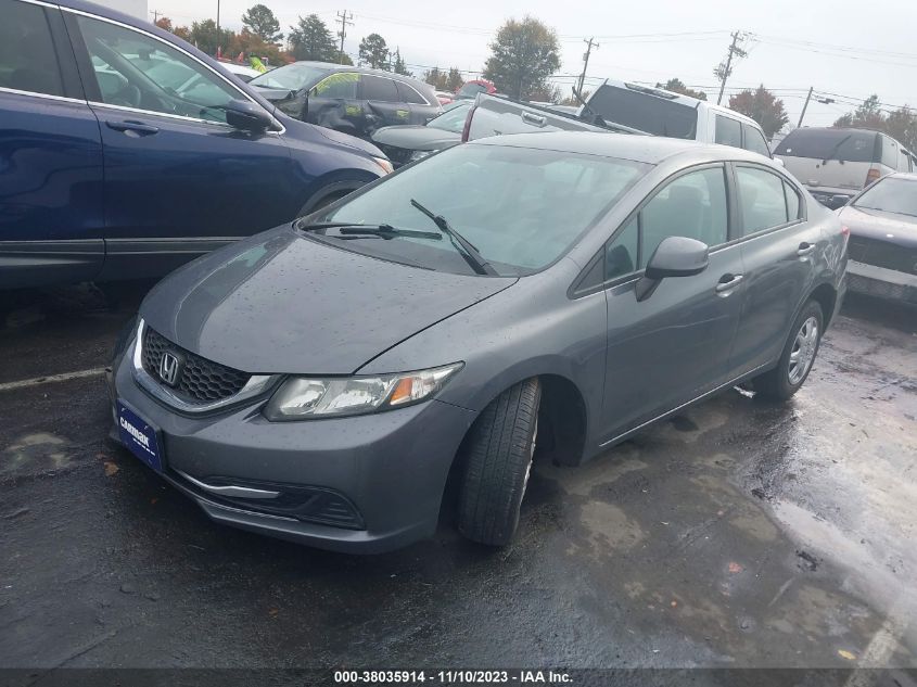 2013 HONDA CIVIC LX - 19XFB2F52DE211961